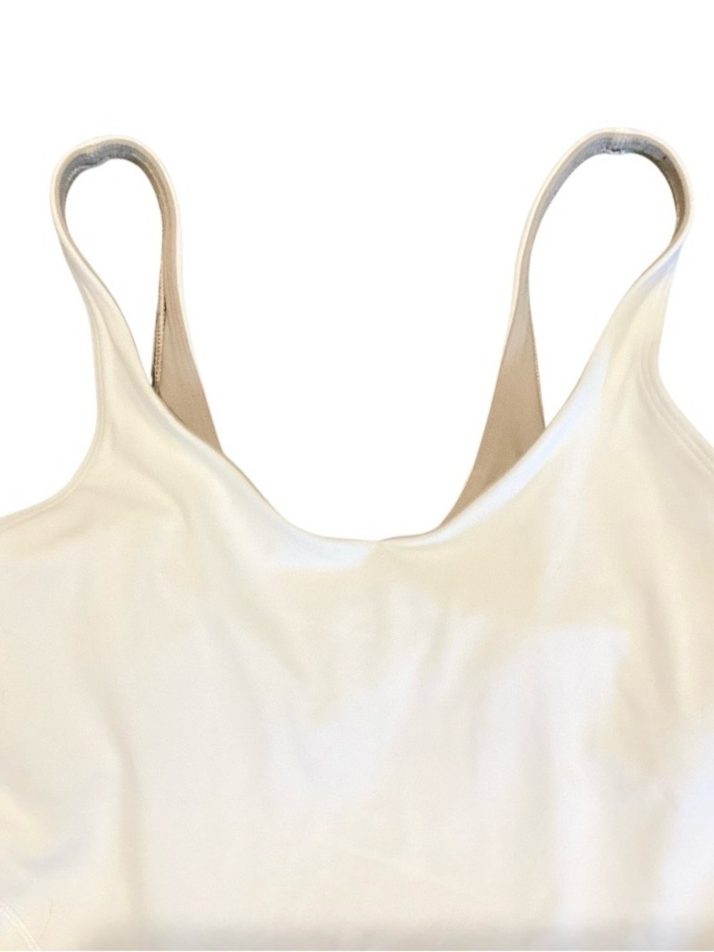 Lululemon Align Tank Top Bra Light Support White 6 - Picture 5 of 10